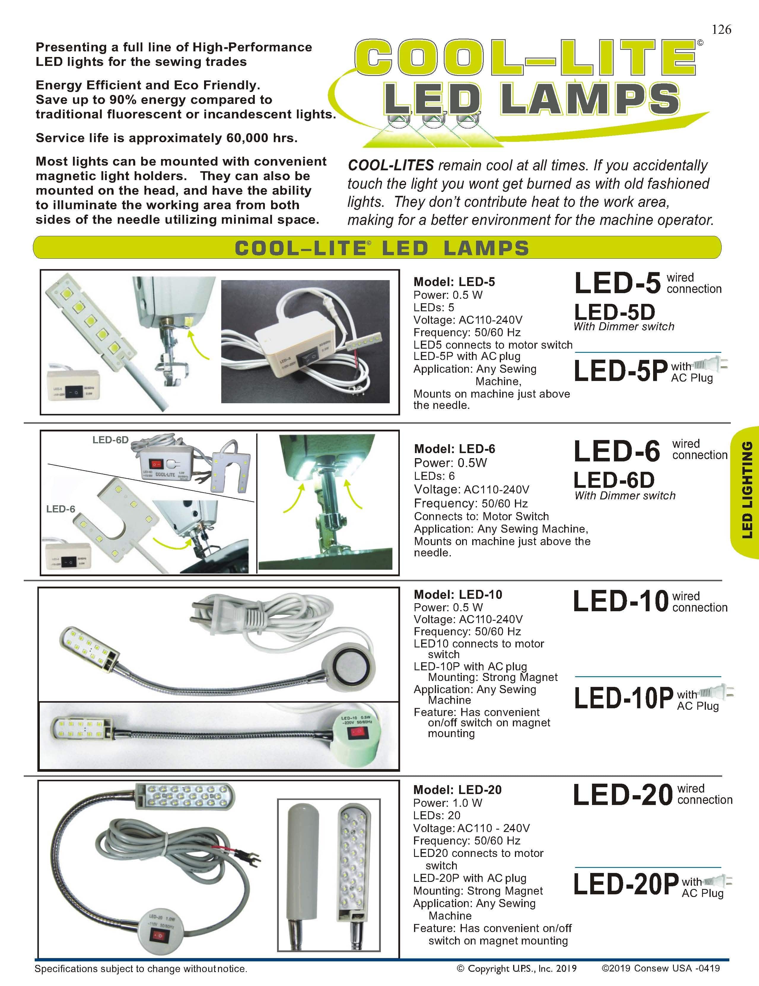 Led Compatible Lights LED LIGHTS, LAMPS, and LASER ALIGNMENT