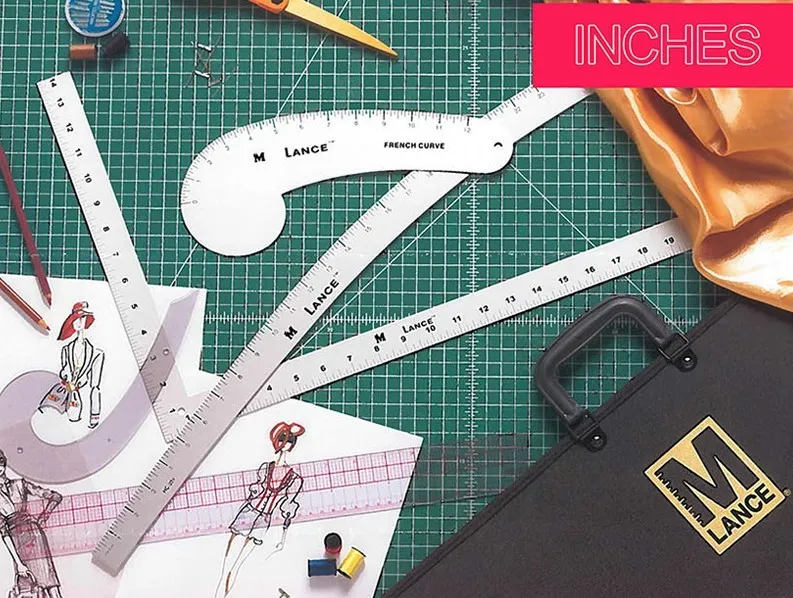 LANCE: RULERS, PATTERN MAKING TOOLS, APPAREL/ FASHION DESIGNER TOOL ...